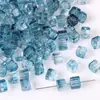 Cuentas de Cristal de 7mm Cubo Iridiscente Degradado Cuentas Pequeñas Cuentas Sueltas Hechas a Mano DIY Pulsera de Cuentas Accesorios de Joyería Materiales Venta al por Mayor