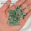 Pedras de Strass para Nail Art Zircônia Esmeralda Misturadas Mini Pedras de Strass Irregulares com Fundo Plano Decorações para Unhas Marquise Gota