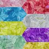16*13mm Acrílico Color Chapado Transparente Mariposa Agujero Recto Cuentas Sueltas Material para Abalorios Hecho a Mano Pulsera Accesorios de Joyería DIY
