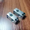 Accesorios para Eje Óptico DIY Soporte Colgador Abrazadera Cruzada Anillo de Fijación Conector de Montaje Manual Eje Guía Soporte Eje Cromado