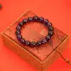 Pulsera de Amatista Fuego Púrpura de Nueve Cuentas de Transferencia Pulsera de los Cinco Elementos Nueva Delicada de Alta Calidad Cuentas de Buda Putuo Venta al por Mayor
