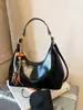 Bolsa de Ombro para Mulheres, Grande Capacidade, Novo Estilo Outono e Inverno 2025, Simples Casual, Bolsa Transversal Elegante e Moderna para Mulheres