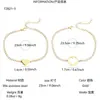 Pulsera de Acero Inoxidable Chapada en Oro de 18K con Cadena, Corazón Hueco, para Pareja, Popular Transfronteriza Europea y Americana, Simple y Versátil