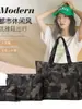 Bolsa de Fitness Portátil de Moda Estilo Japonés para Mujer, Bolso de Hombro Versátil de Gran Capacidad, Set de Tres Piezas para Viajes Diarios, Bolso Cruzado para Deportes al Aire Libre