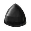 Esponja Triangular de Polvo Piña Negra Malvavisco Cushion de Aire Uso Húmedo y Seco Polvo No Comestible Suave Agradable a la Piel No Perfora Cepillo para Base de Maquillaje Facial