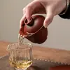 Miyan Original Arcilla Púrpura Zhuni de Mina Arcilla Púrpura Sancai Gaiwan Tazón de Té Casero Taza de Té Juego de Té Kung Fu Tazón de Té Vintage Antiescaldante