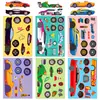 [Calificación Ce.Cpc] 6 Hojas/Paquete Accesorios de Carreras Personalizados para Armar por Ti Mismo Compra Directa Transfronteriza Pegatinas de Rompecabezas Creativas para Niños