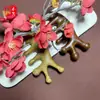 Envío Gratis Tapa de Olla de Disco de Sándalo Peine de Uñas Peine Meridianos Masajeador de Meridianos Capilares Peine de Cinco Dientes Peine de Dientes Anchos