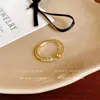 Anillo de Diamante de Diseño Casual, Anillo de Alta Gama Moderno y Versátil para Mujeres 25 Años Nuevo Accesorios Yiwu