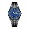 Reloj de Dropshipping Transfronterizo para Hombre, Reloj de Cuarzo Totalmente Automático, Resistente al Agua, Luminoso, Sombreado, Doble Calendario, Modelo Digital, Venta al por Mayor