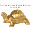 Enfeite de Tartaruga de Cobre, Tartaruga de Latão da Longevidade, Miniatura de Tartaruga de Cobre para Festa de Aniversário, Animal Tartaruga Pisoteada para Aniversário