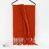 Cachecol de Lã Mohair Liso para Outono e Inverno para Mulheres, Estilo Coreano, Moderno, Versátil, Engrossado, Quente, Cachecol com Franjas, Xale para Mulheres, Atacado