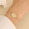 Tobillera Collar Pulsera de Pareja Hueca Sol y Luna Transfronteriza Europea y Americana Juego de Joyería Apilada de Doble Capa Joyería para Mujeres