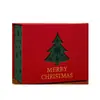 Caja de Regalo de Navidad en Stock, Caja Roja de Doble Puerta, Taza Térmica, Caja de Empaque para Bufanda, Diseño de Caja Vacía para Souvenir