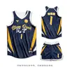 Traje de uniforme de baloncesto masculino personalizado estudiante verano secado rápido equipo de juego uniforme pedido camiseta de entrenamiento deportivo americano personalización