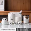 Taza Rápida de Panda Personalizada Set de Té para Viaje al Aire Libre Tetera Portátil Souvenir de Evento Regalo