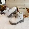 Nuevas Botas Cortas para Niña Otoño 2026: Estilo Sencillo, Modernas, Versátiles, Botas tipo Martin, Casual, Princesa, Cómodas, Botas de Piel Antideslizantes