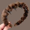 Diadema Elegante de Caña Alta para Mujer Nuevo Estilo 2025 Versátil para Salir con un Toque de Lujo Ligero Diadema Accesorio para el Cabello para Mujer de Gama Alta