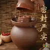 Tarro para Encurtidos de Zisha Tarro para Verduras Encurtidas de Sichuan Sellado con Tapa Encurtidos Verduras Encurtidas Cerámica Tamaño Pequeño Hogareño Antiguo Verduras Encurtidas