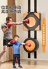 Objetivo de Boxeo para Montar en la Pared sin Taladro para Uso en Casa, Saco de Boxeo para Montar en la Pared para Alivio del Estrés, Equipo de Entrenamiento Físico para Colgar en la Pared, Herramienta para Alivio del Estrés