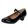Sapatos de dança femininos com solas macias e saltos médios, sapatos de dança para adultos, sapatos para dança quadrada, sapatos de performance em prata, adequados para todas as estações, sapatos de dança latina