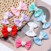 Pérola Imitada de Poliéster Coração de Pêssego Laço de Cintura Feito à Mão DIY Roupa Brinquedo Bolsa Grampo de Cabelo Tiara Acessórios de Joalheria