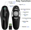 Punto de Fábrica Bolígrafo Inalámbrico 2.4g para Pasar Páginas PPT Láser Digital USB Láser Láser Bolígrafo Láser Bolígrafo para Pasar Páginas de Proyección