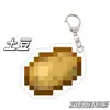Llavero Periférico de Minecraft Tótem a Prueba de Muerte de MC Espada de Diamante Manzana Dorada Encantada Colgante para Bolsa de Estudiante Juguete Pequeño