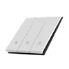 Tipo 86 Socket de Interruptor de Pared Oculto Interruptor Blanco Mate Tacto Suave Socket de Cinco Orificios Ultradelgado Panel Doble Al Por Mayor