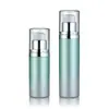 El fabricante Shengqi suministra directamente botellas de vacío redondas rectas de AS transparente de pared gruesa de 30 ml y 50 ml para envasado de cosméticos