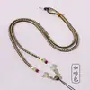 Cordón para Colgante de Jade de Alta Gama, Producto Terminado Tejido a Mano, Cordón para Collar de Joyería de Jade y Oro DIY