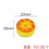 Yqt Fofo Cachorro Hambúrguer Pão Mini Conjunto de Brinquedos de Comida Resina Acessórios DIY Pequenos Acessórios Brinquedo de Mesa Enfeites