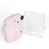 Adequado para Estojo de Cristal Transparente Polaroid Instax Mini12, Estojo de Armazenamento Durável Anti-Riscos e Anti-Queda com Corda