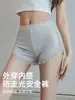 Pantalones Cortos de Seguridad de Seda de Hielo para Mujer, Verano Anti-Exposición Debajo de la Falda, Corte Ajustado, No se Enrollan, Se Pueden Usar por Fuera, Pantalones Cortos Delgados