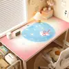 Alfombrilla de Escritorio de Dibujos Animados, Impermeable, Resistente a Manchas y Suciedad, Alfombrilla Especial para Escritorio de Estudio Infantil, Alfombrilla Segura para Escritorio que Protege la Vista