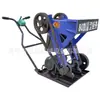 Máquina de Compactação Elétrica Manual Totalmente Automática para Reaterro de Valas Hw80 Compactador de Sapata Ponderada Preço Máquina de Compactação de Solo Cinza-Branco para Fundação