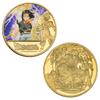 Monedas Conmemorativas de Dragon Ball Son Goku Vegeta Monedas de Anime Monedas de Metal Fundido Mercancía Regalos Coleccionables