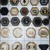 Etiquetas Decorativas Parche de Retazos DIY para Zapatos y Sombreros Camisas Polo Personalizadas para Hombre Empaque Etiqueta de Transferencia Térmica de Cristal Cuero de PU A15860