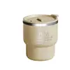 Vaso de Acero Inoxidable 304 para Café con Tapa, Taza de Viaje de Doble Pared con Aislamiento al Vacío, Taza de Bebida 2 en 1 a Prueba de Fugas para Oficina, Camping, Exteriores, 12-16 oz Libre de BPA