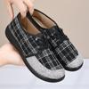 Primavera Nuevo Viejo Pekín Zapatos de Tela Zapatos Planos Transpirables Individuales para Mujer Zapatos Slip-on para Mujer Cómodos Casuales Zapatos de Madre