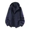 Chaqueta 3 en 1, Serie Ligera para Exteriores, Impermeable, Transpirable, Chaqueta de Montañismo Desmontable para Hombres y Mujeres, Venta al por Mayor para Senderismo