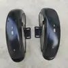 Guardabarros de Hierro para Triciclo Eléctrico con Soporte y Luz Trasera, Guardabarros Trasero para Rueda Trasera, Guardabarros de Hierro para Triciclo de Ocio
