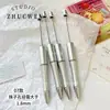 [Wangyang] Material e acessório para corrente de celular DIY temático de queijo Hello Kitty pintada de azul e branco em formato de estrela de acrílico