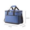 Bolsa de Piquenique Outdoor Mais Vendida Transfronteiriça, Bolsa Térmica de Grande Capacidade, Bolsa de Gelo Transversal de Tecido Oxford, Bolsa Portátil para Lancheira, Bolsa para Manter Frescos