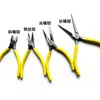 Alicates Pequeños de Acero de 5 Pulgadas Amazon 45 con Mandíbulas Puntiagudas y Planas, Herramientas de Corte y Reparación de Ferretería Doméstica al por Mayor