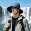 Sombrero de Protección Solar Personalizado Marca Senwai para Hombre, Sombrero de Pesca de Verano para Exteriores, Protección UV, Ala Ancha, Sombrero de Pescador