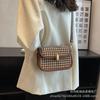 Bolso Pequeño Vintage de Espiga para Mujer 2026 Nuevo de Moda Venta Caliente Transfronteriza Bolso de Hombro Moda Bolso Cuadrado Pequeño Cruzado