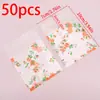 Bolsa de empaque para repostería multiestilo bolsa sellada a máquina para galletas crujientes de copo de nieve bolsa autosellante bolsa autoadhesiva para dulces almacenamiento de joyas