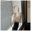 Estilo Coreano 2026 Nova Moda Bolinhas Grande Capacidade Fofa Casual Leve Simples Versátil Bolsa de Ombro Único Transversal de Mão