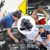 6*25m Clipe Parafuso Clipe de Porca em U Parafuso de Fixação de Para-choque Clipe de Carro Peças Automotivas Transfronteiriças